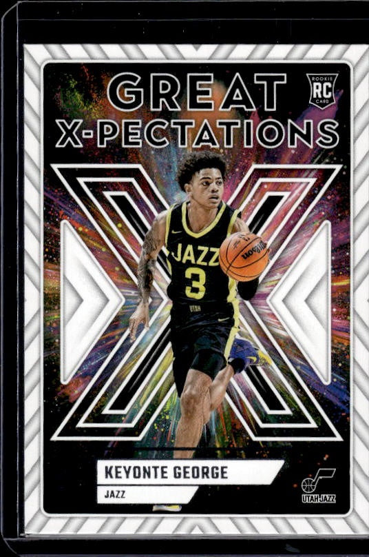 2023-24 Donruss #17 Keyonte George Great X-Pectations