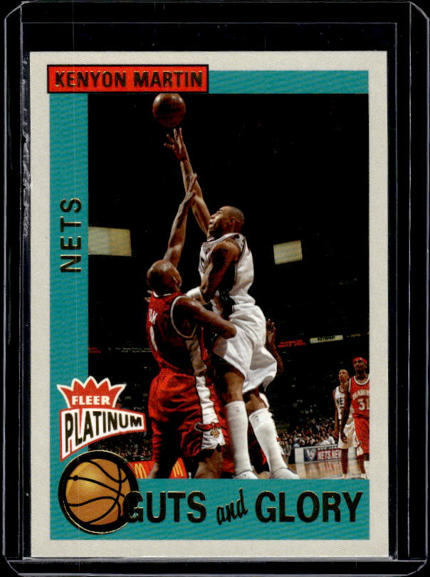 2002-03 Fleer Platinum #5GG Kenyon Martin Guts and Glory