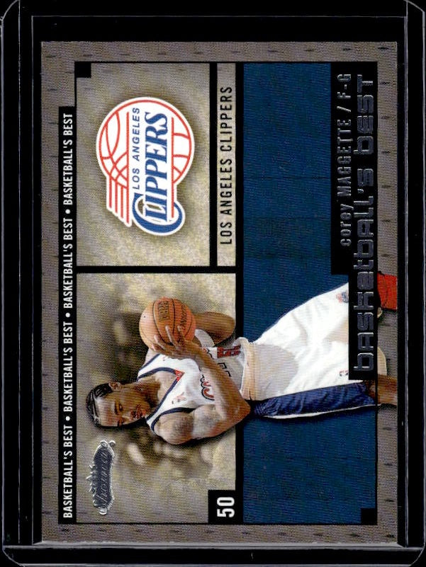 2002-03 Fleer Showcase #25 BB Corey Maggette Basketball's Best