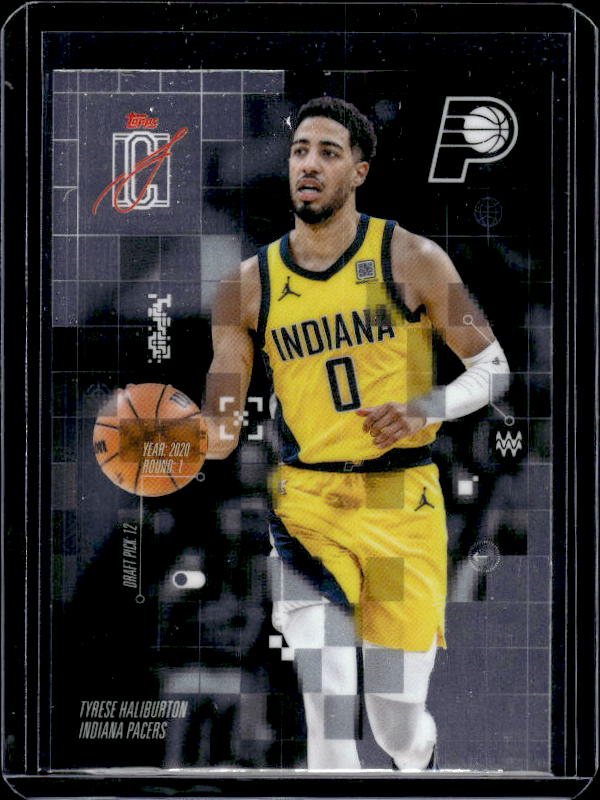 2025-26 Topps Signature Class #AF20 Tyrese Haliburton After Image