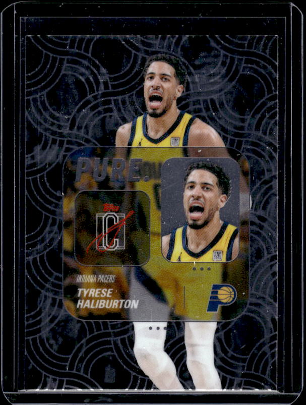 2025-26 Topps Signature Class #PU-4 Tyrese Haliburton Pure