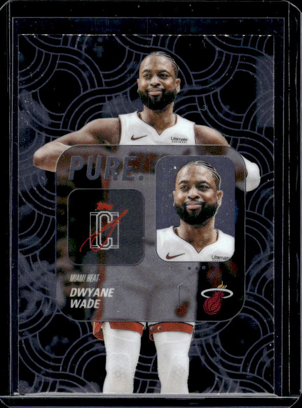 2025-26 Topps Signature Class #PU-14 Dwyane Wade Pure