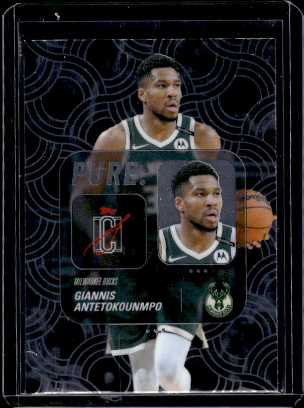 2025-26 Topps Signature Class #PU-3 Giannis Antetokounmpo Pure