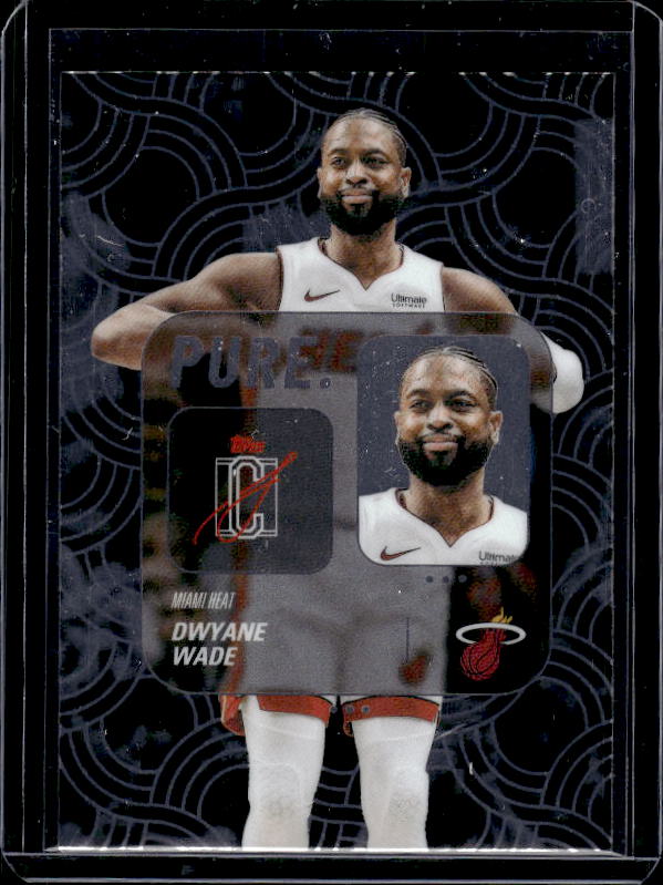 2025-26 Topps Signature Class #PU-14 Dwyane Wade Pure