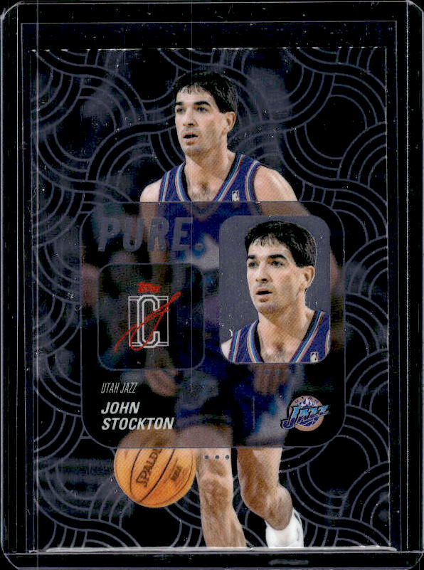 2025-26 Topps Signature Class #PU-13 John Stockton Pure