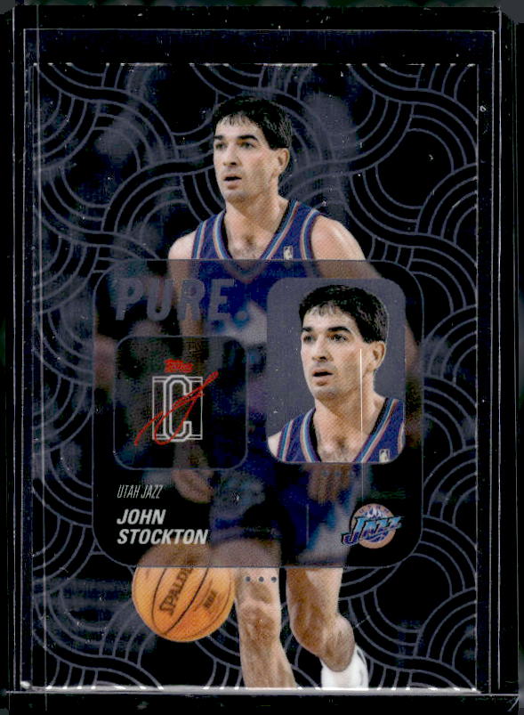 2025-26 Topps Signature Class #PU-13 John Stockton Pure