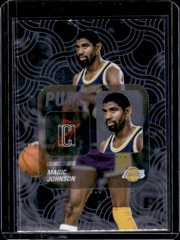 2025-26 Topps Signature Class #PU-11 Magic Johnson Pure