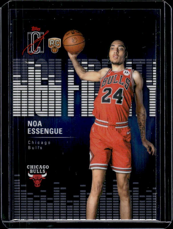 2025-26 Topps Signature Class #HF-12 Noa Essengue High Fidelity