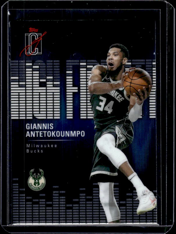 2025-26 Topps Signature Class #HF-22 Giannis Antetokounmpo High Fidelity