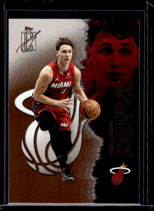 2025-26 Topps Signature Class #7 Pelle Larsson Bronze