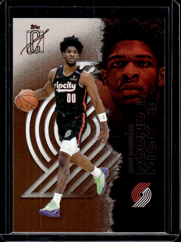 2025-26 Topps Signature Class #75 Scoot Henderson Bronze