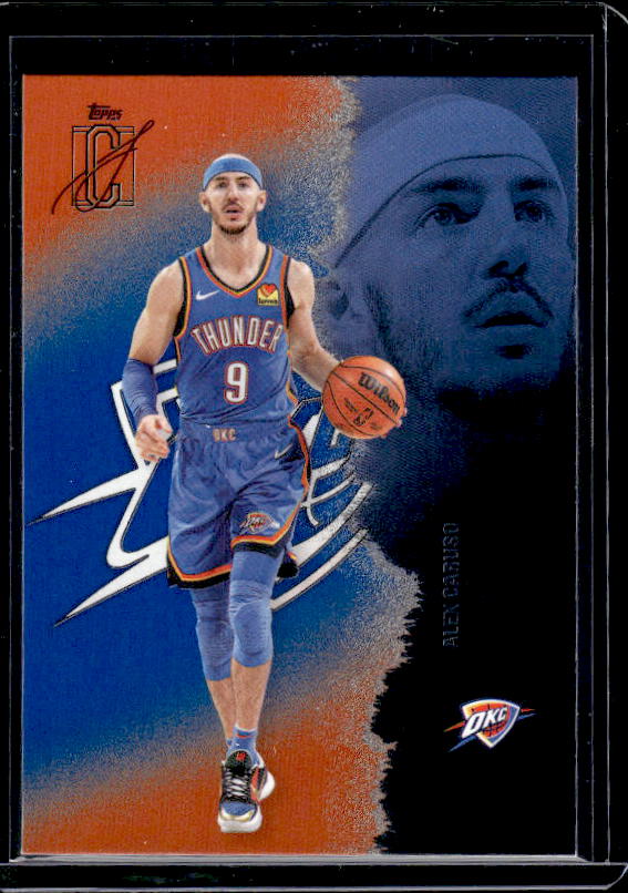 2025-26 Topps Signature Class #97 Alex Caruso Blue & Orange