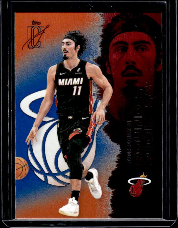 2025-26 Topps Signature Class #37 Jaime Jaquez Jr. Blue & Orange