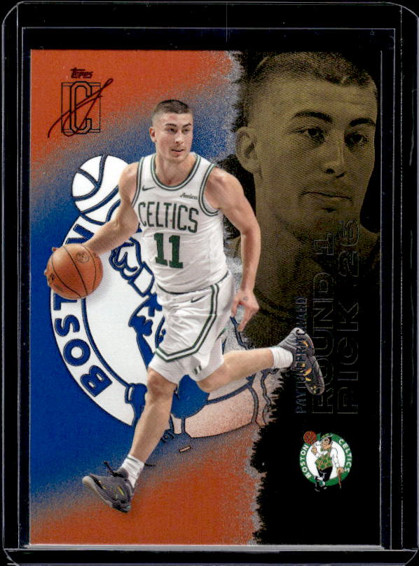 2025-26 Topps Signature Class #42 Payton Pritchard Blue & Orange