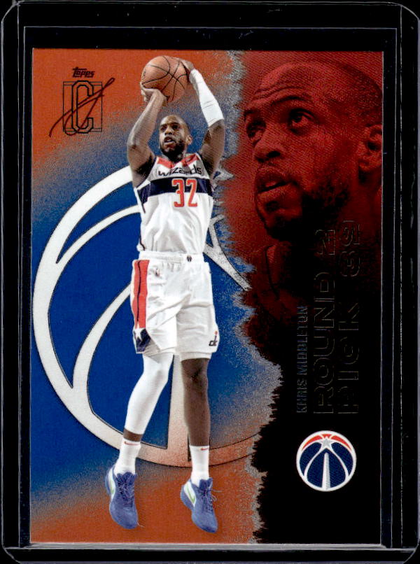 2025-26 Topps Signature Class #12 Khris Middleton Blue & Orange
