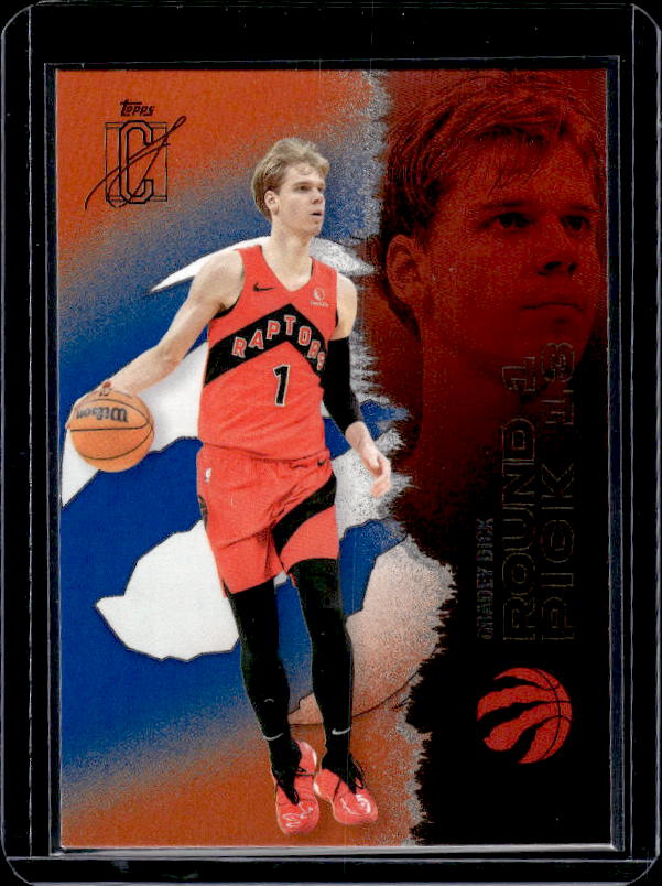 2025-26 Topps Signature Class #6 Gradey Dick Blue & Orange