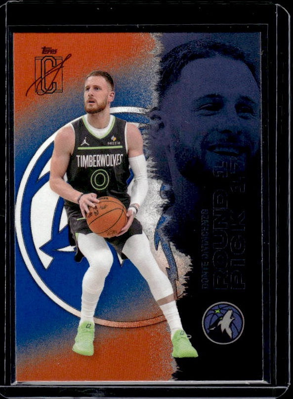 2025-26 Topps Signature Class #91 Donte DiVincenzo Blue & Orange