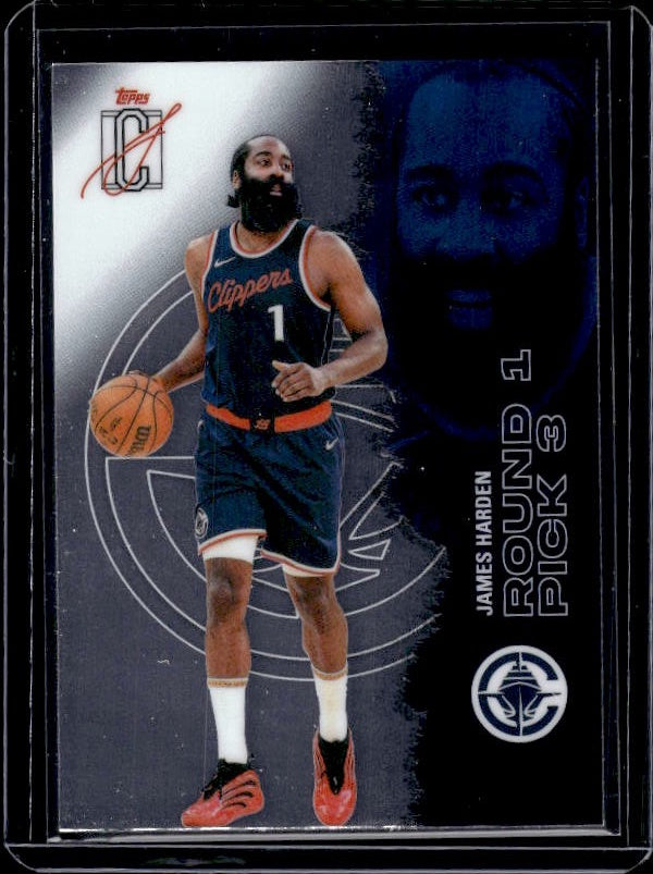 2025-26 Topps Signature Class #62 James Harden Chrome