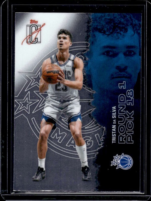 2025-26 Topps Signature Class #43 Tristan da Silva Chrome