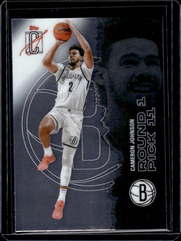 2025-26 Topps Signature Class #29 Cameron Johnson Chrome