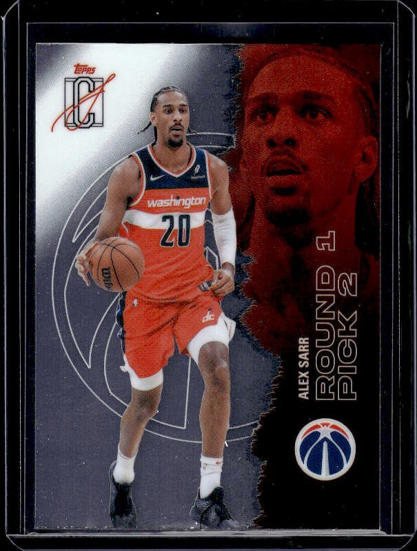 2025-26 Topps Signature Class #66 Alex Sarr Chrome