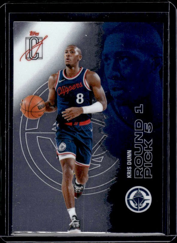 2025-26 Topps Signature Class #72 Kris Dunn Chrome