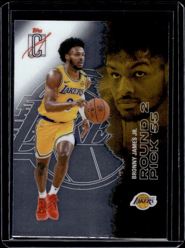 2025-26 Topps Signature Class #1 Bronny James Jr.
