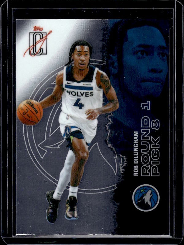 2025-26 Topps Signature Class #60 Rob Dillingham Chrome