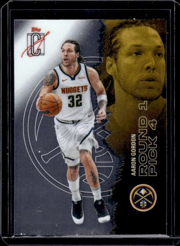 2025-26 Topps Signature Class #77 Aaron Gordon Chrome