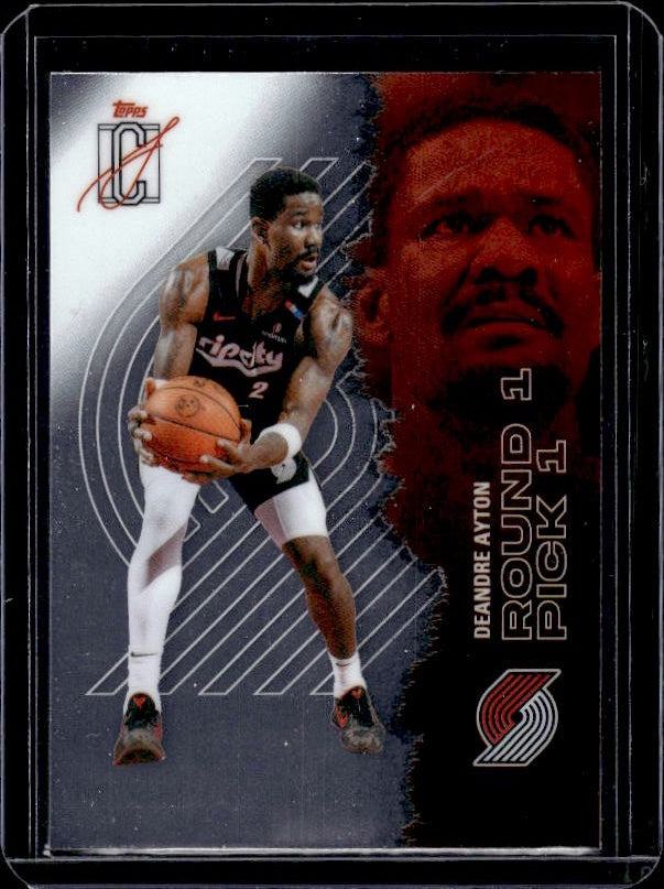 2025-26 Topps Signature Class #22 Deandre Ayton Chrome