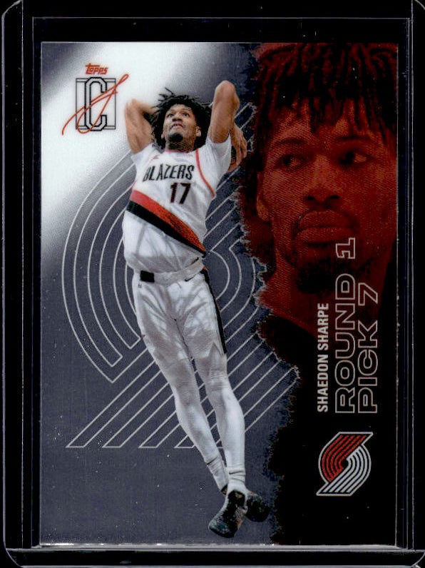 2025-26 Topps Signature Class #25 Shaedon Sharpe Chrome