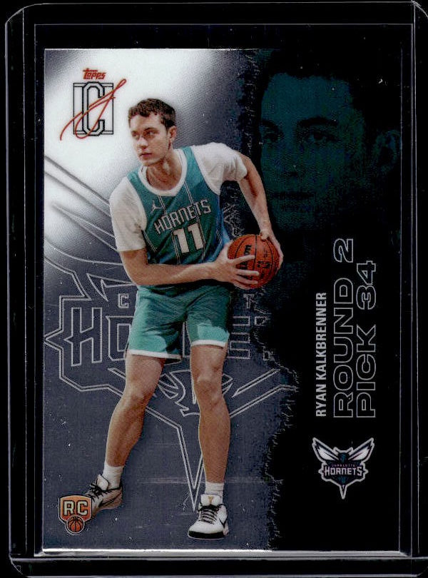 2025-26 Topps Signature Class #127 Ryan Kalkbrenner Chrome