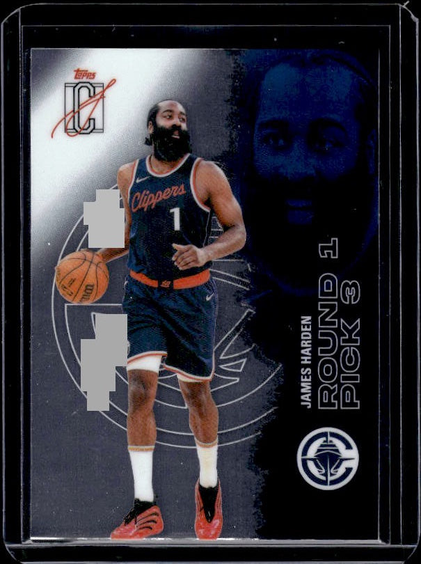 2025-26 Topps Signature Class #62 James Harden Chrome