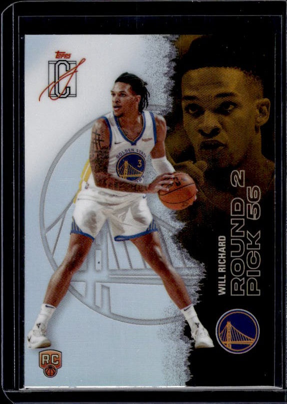 2025-26 Topps Signature Class #146 Will Richard Refractor