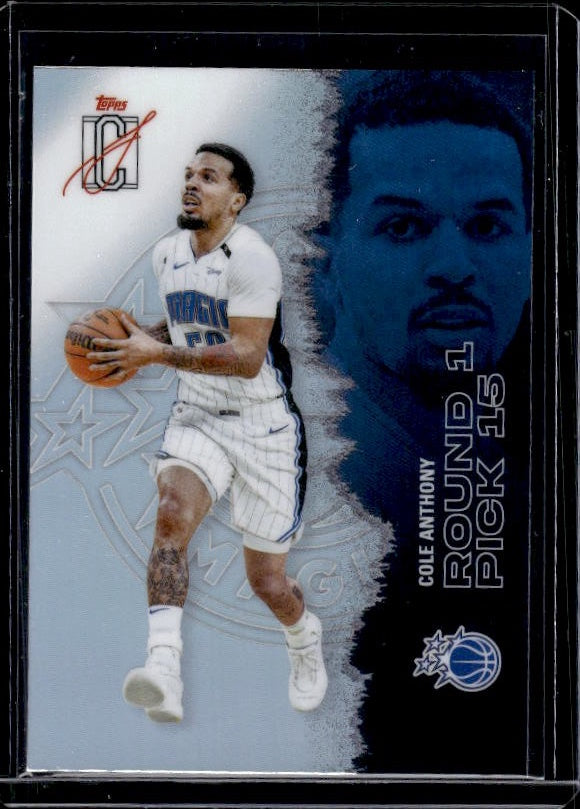 2025-26 Topps Signature Class #32 Cole Anthony Refractor