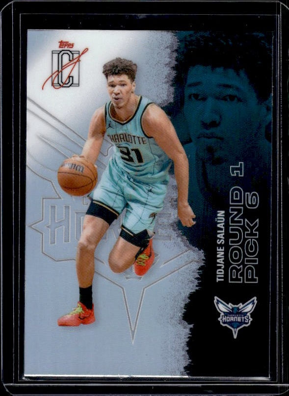 2025-26 Topps Signature Class #79 Tidjane Salaün Refractor