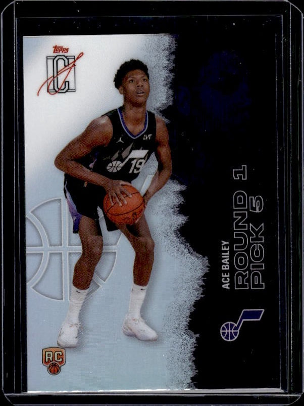 2025-26 Topps Signature Class #104 Ace Bailey Refractor