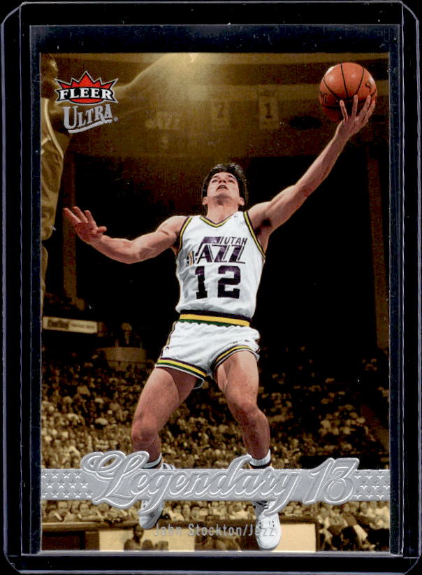 2007-08 Ultra #254 John Stockton Legendary 13