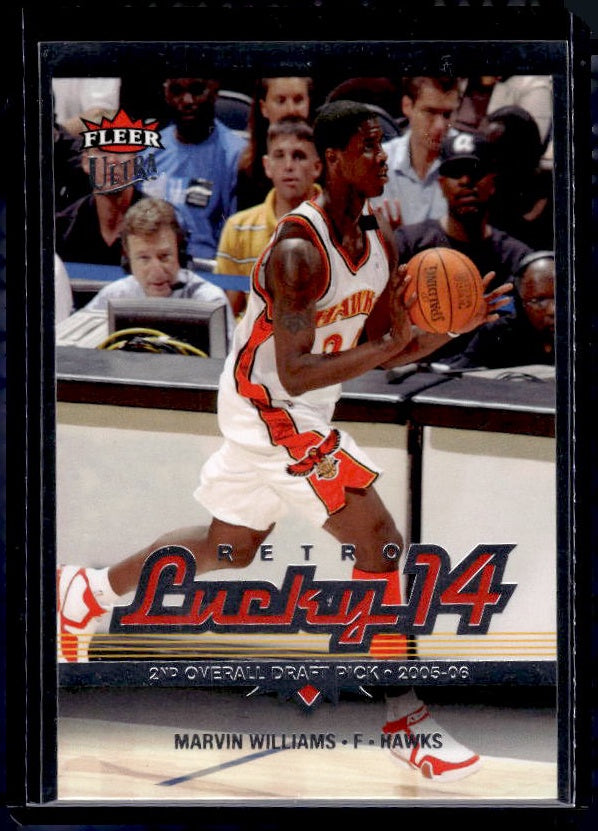 2006-07 Ultra #172 Marvin Williams Lucky 14