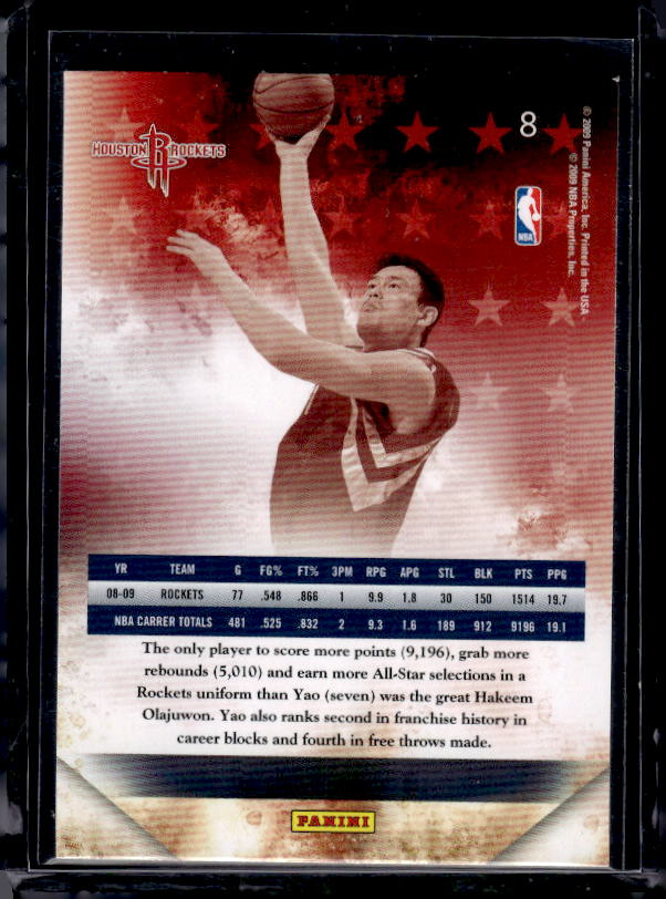 2009-10 Panini #8 Yao Ming All-Pro
