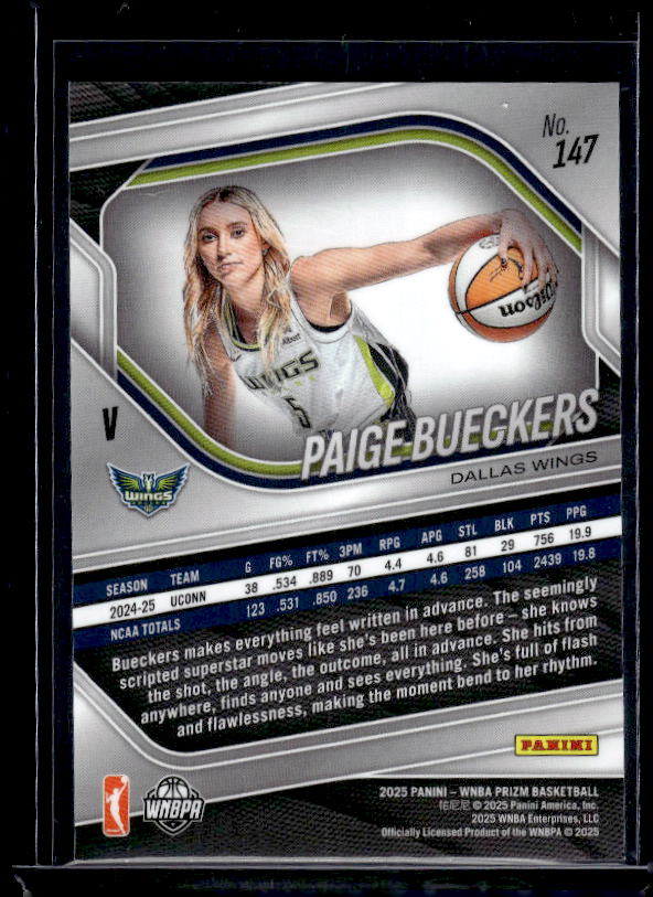 2025 Panini Prizm WNBA #147 Paige Bueckers