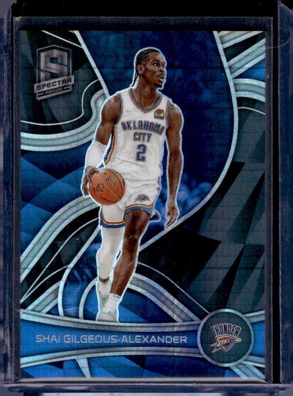 2021-22 Panini Spectra #21 Shai Gilgeous-Alexander Silver