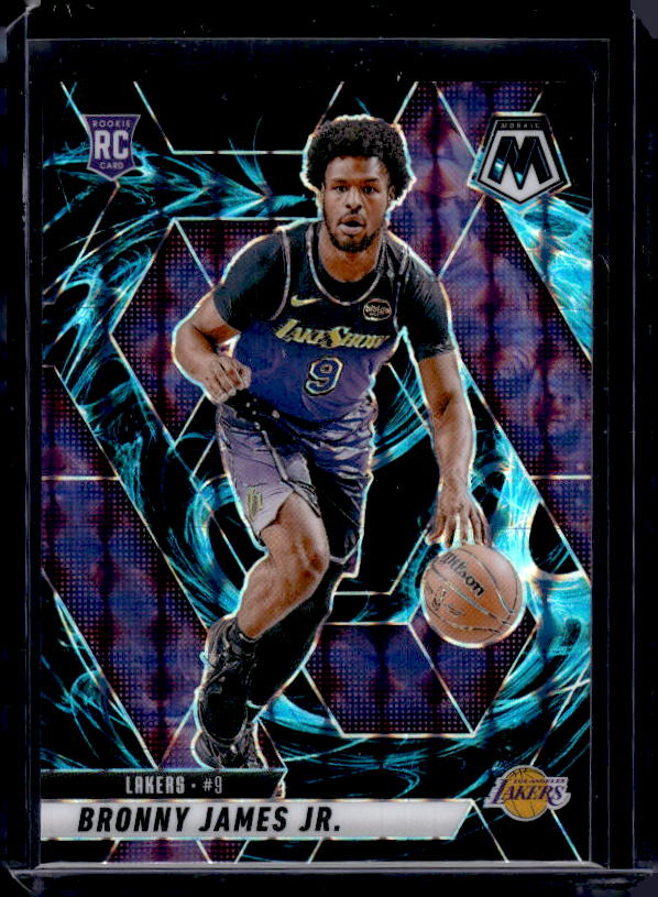 2024-25 Panini Mosaic #214 Bronny James Jr. Genesis Mosaic