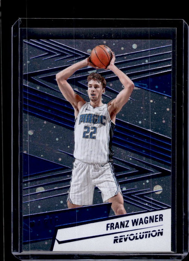 2024-25 Panini Revolution #39 Franz Wagner Blue Cosmo #/285