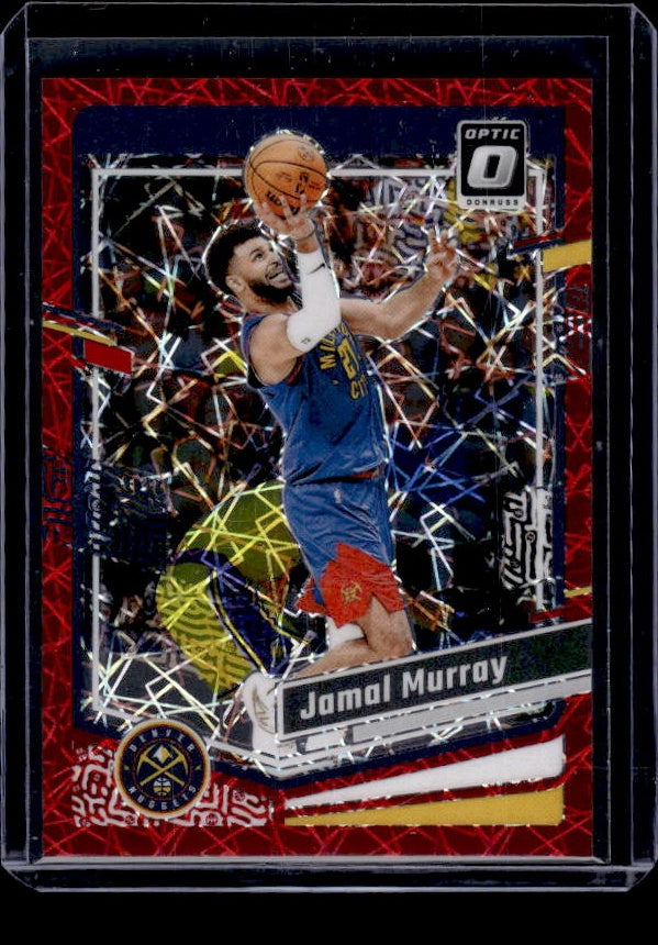 2023-24 Donruss Optic #111 Jamal Murray Red Velocity #/299