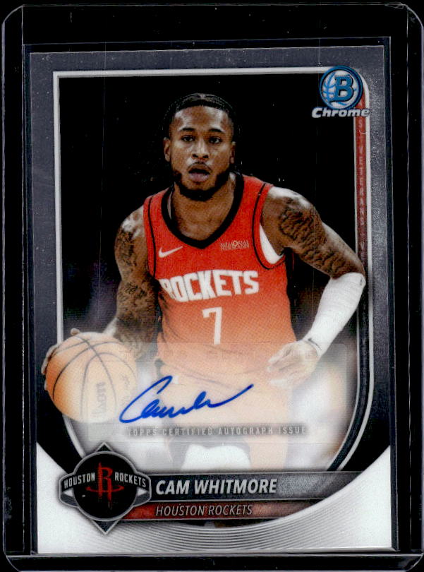 2025-26 Bowman #BCA-CW Cam Whitmore Chrome Autographs