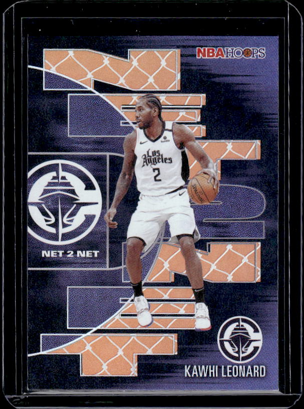 2025-26 Hoops #NTN-19 Kawhi Leonard Net 2 Net Orange Hoops