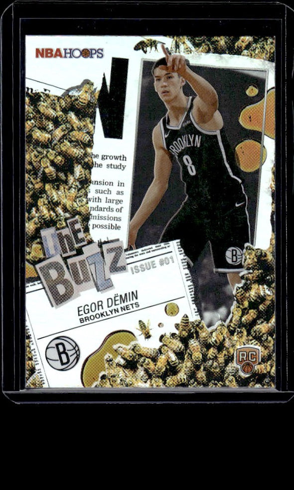 2025-26 Hoops #TB-8 Egor Dëmin The Buzz