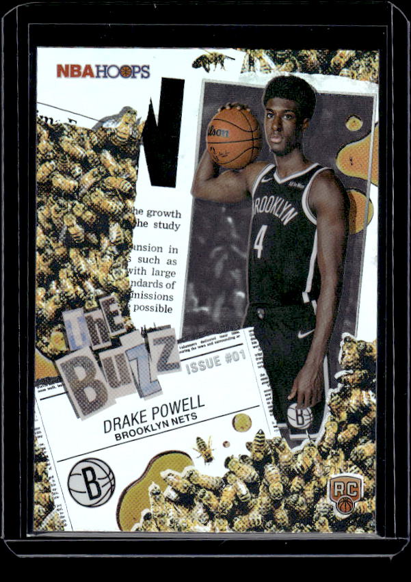2025-26 Hoops #TB-22 Drake Powell The Buzz