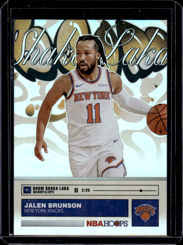 2025-26 Hoops #BO-7 Jalen Brunson Boom Shaka Laka